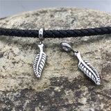 316l Stainless Steel Leaf Dangles Charms For Women Jewelry