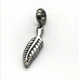 316l Stainless Steel Leaf Dangles Charms For Women Jewelry