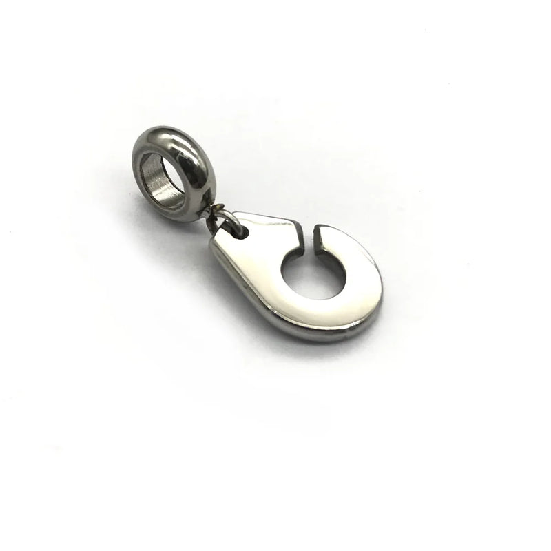 316l Stainless Steel Lock Floating Dangle Charms for Bracelet Necklace
