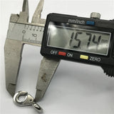 316l Stainless Steel Lock Floating Dangle Charms for Bracelet Necklace