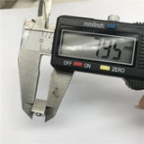 316L Stainless Steel Square Charms Beads 2mm Hole DIY Jewelry Making
