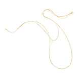 316l Stainless Steel Double Snake Bone Chain Necklace for Women