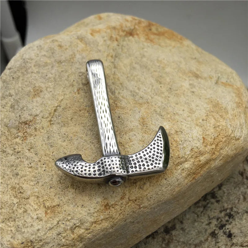 316L Stainless Steel Ax Buckle Pendant for Men