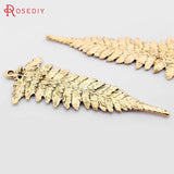 10PCS 58*22MM Antique Zinc Alloy Leaves Tree Leaf Charms Pendants