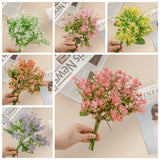 Artificial Rose Plants Home Decor Wedding DIY Christmas Tree Bonsai Gift