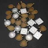 31pcs Silicone Molds Resin Jewelry Set DIY Bracelet Pendant Crafting Tool