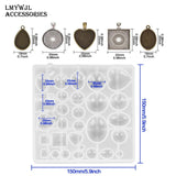 31pcs Time Jewelry Epoxy Mold Set for Necklace Pendant Making Material