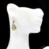 31x10mm Zultanite CZ Water Drop 925 Silver Earrings