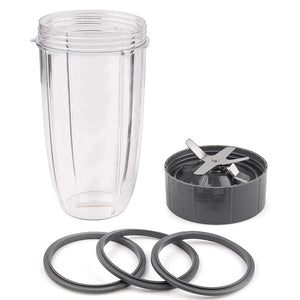 32 Cup and Blade and Seal Ring Rubber Gaskets Replacement