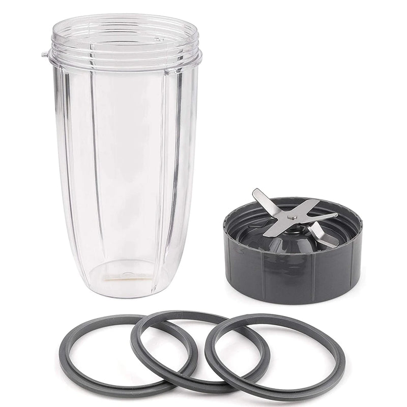 32 Cup and Blade and Seal Ring Rubber Gaskets Replacement