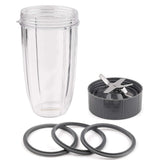 32 Cup and Blade and Seal Ring Rubber Gaskets Replacement