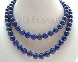Natural 4-16mm Lapis Lazuli Necklace