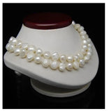 32" Long Irregular Pearl Necklace