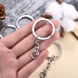 320Pcs Keyring Split Ring Key Holder Eye Pins Hooks DIY Jewelry Making Kits