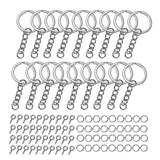 320pcs DIY Keychain Sets Jump Rings for Jewelry Making