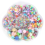 3245pcs Mixed Pearl Beads Set with Tweezers