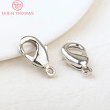 10 PCS 10x19MM 24K Brass Lobster Clasp Jewelry Making DIY