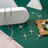 32Pcs Cross Charms Religious Pendants for Jewelry Making