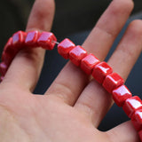 32Pcs/Lot Ceramic Beads Cube Multi-color Jewelry Making