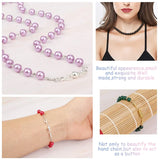 32Pcs Rhinestone Ball Magnetic Clasps for Jewelry Bracelet