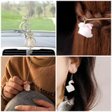 32Pcs Mix Animals Resin Charms for Jewelry Making Necklace Earrings DIY