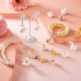 32Pcs Mix Animals Resin Charms for Jewelry Making Necklace Earrings DIY