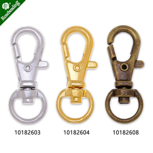 32x12mm Zinc Alloy Key Clasps Lobster Clasps Key Holder Key Chain (30pcs/lot)