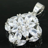 4.7g Sapphire Pink Morganite Silver Pendant Eye Catching