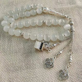 Opal Muslim Rosary Islamic Prayer Beads Hajj Bracelet