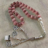 Opal Muslim Rosary Islamic Prayer Beads Hajj Bracelet
