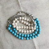 Turquoise Muslim Tasbih Prayer Beads Bracelet Hajj Islamic Rosary