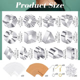 Stainless Steel Clay Cutter Earrings Diy Making Holiday Gift Cutter