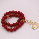 Muslim Dervish Dance Tasbih Beaded Chain Bracelet