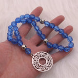 33 Prayer Beads Quran Surah Al Furqan Muslim Islam Rosary Tasbih Bracelet