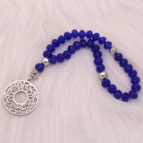 33 Green Beads Muslim Islam Rosary Tasbih Bracelet