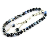 Tasbih Agate Bracelet Single Circle Crystal Bracelet 8mm Beads