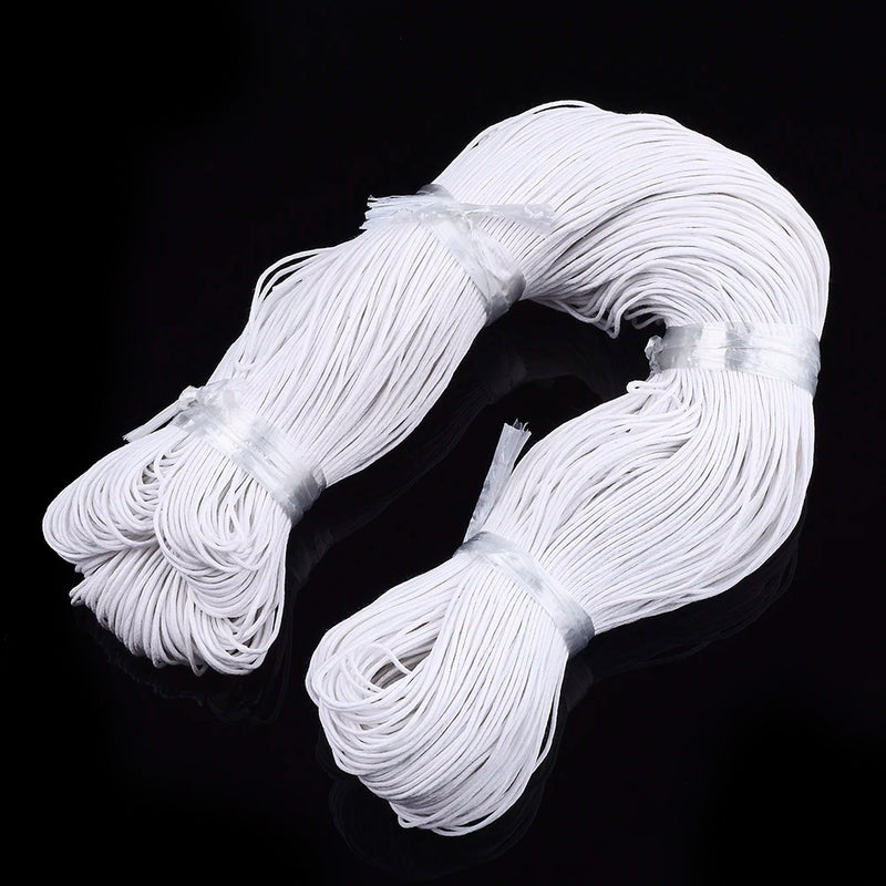 1mm Waxed Cotton Cord for DIY Jewelry Making