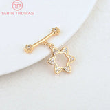 24K Brass Star Bracelet DIY Jewelry Findings Accessories