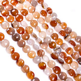 33Pcs Natural Stone Beads Round Semi-precious Loose Beads Jewelry Making DIY