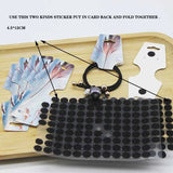 33designs Jewelry Hang Tag Cards - 100pc + 100 Fold Stickers