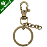 33mm Antique Bronze Swivel Clips Hooks Lobster 5pcs/lot-C3576