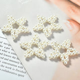 33mm Pearl Geometric Pentagon Shape Charms for DIY Jewelry 30pcs