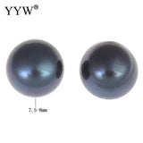 33pcs 7.5-8mm Half Drilled Freshwater Pearl Beads AA Troll Beads Jewelry Making