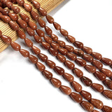 33pcs Natural Agates Beads Round Water Drop Shape DIY Necklace Bracelets 8x12mm