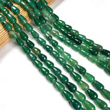 33pcs Natural Agates Beads Round Water Drop Shape DIY Necklace Bracelets 8x12mm