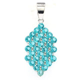 Stunning Rhodolite Garnet Wedding Pendant