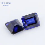 Octangle Cut Synthetic Corundum Gems 4x6~15x20mm for Jewelry