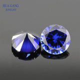 Synthetic Sapphire Stone 0.8-3mm Round Brilliant Cut Gems