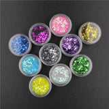 Mixed Colors Resin Casting Mold Glitters Sequains Pigment Kit for Jewelry Making