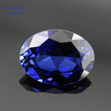 Natural Bottom Corundum Sapphire Gems Stone 2x3~15x20mm Oval